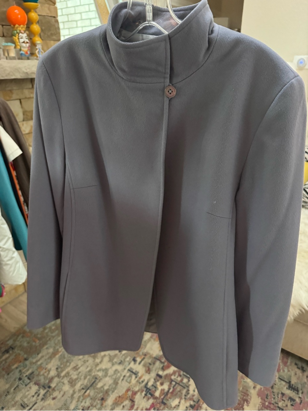 Lafayette 148 NWOT Wool/Cashmere mandarin collar jacket